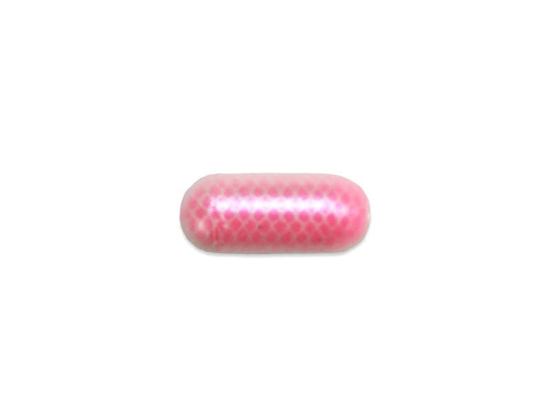 Mack's Lure 90771 Cha Floats White/Pink Scale for walleye jigging and trout suspending action