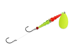 Mack's Lure UV glow beads improve visibility in low light