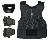 Maddog chest protector front view offers lightweight torso protection for paintball and airsoft