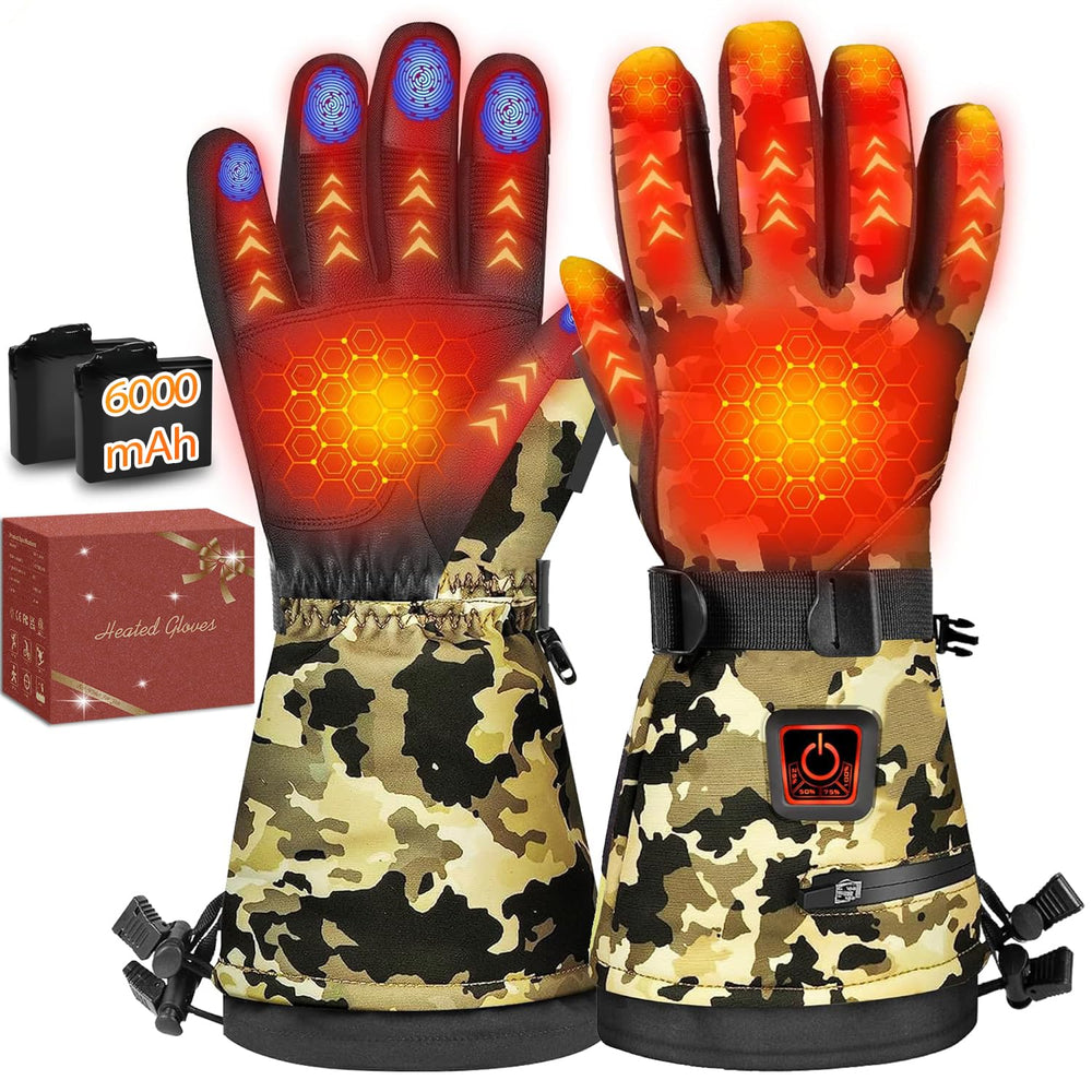 MADETEC heated gloves with battery-pack for extended outdoor warmth