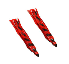 MagBay Lures 8.5-inch marlin lure skirt in red and black for effective trolling