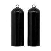 MagBay Lures Deep Drop Weights in black vinyl, ideal for stable offshore bottom fishing.