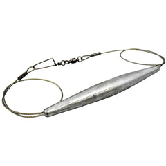 MagBay Lures black vinyl bullet weight, 24 oz, boosts high-speed trolling efficiency.