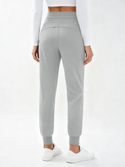 magcomsen fleece joggers water resistant outer fabric keeps you dry