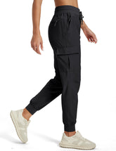 MAGCOMSEN women's lightweight hiking pants front view for outdoor comfort.