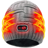 Magnolia heated hat skiing action delivers instant alpine warmth