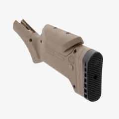 Magpul ELG stock with M-LOK slots enables versatile accessory mounting on Marlin.