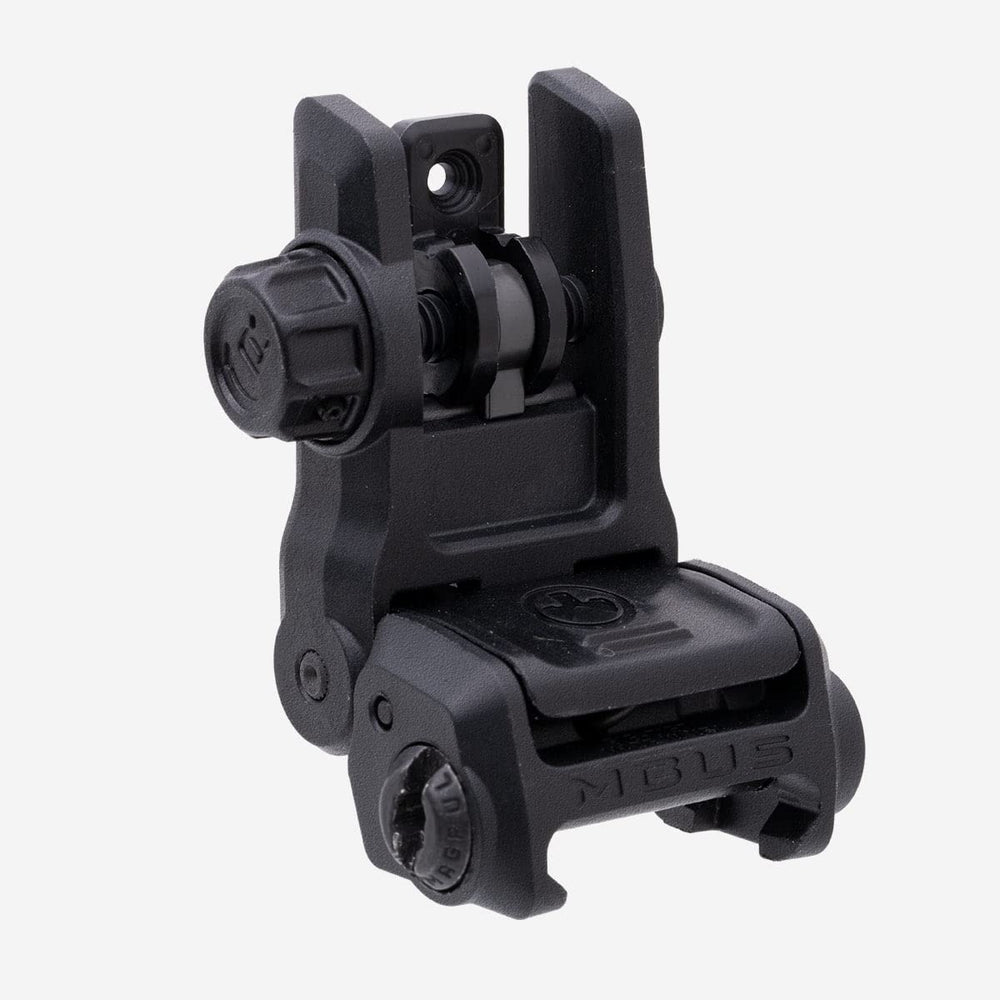 Magpul MBUS 3 back sight folded for compact backup capability