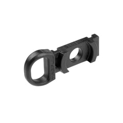 Magpul SGA Mossberg sling mount—front view with secure clip-in attachment on Mossberg 500/590