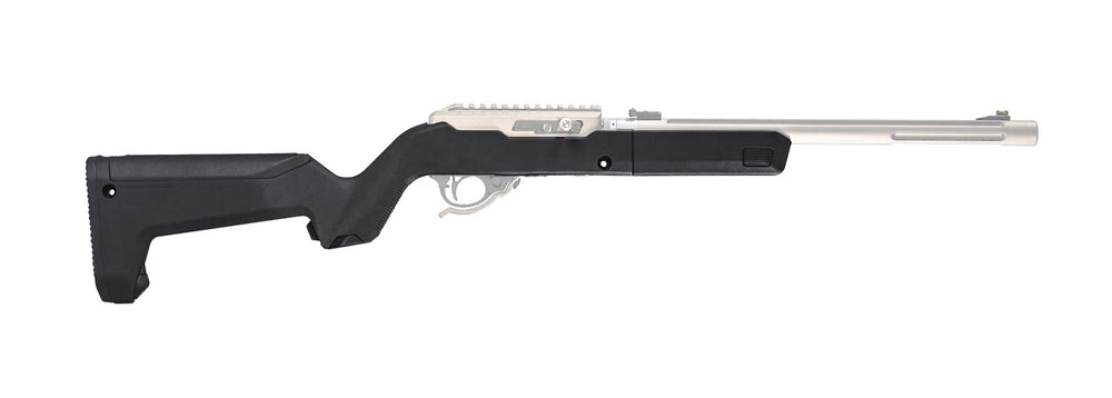 Magpul X-22 Backpacker stock with drop-in design eases Ruger 10/22 takedown setup