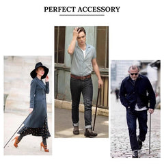 Detachable design of MAHWER walking cane for easy transport and setup.