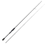 Major Craft Ajingu spinning rod with mackerel solid focus, ideal for precise casts.