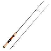 Major Craft FSG-422UL trout rod in action for precise small-stream casting.