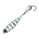 Major Craft Giant Killing Bomber Spin 20g Zebra Glow rear blade enhances steady reeling
