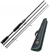 MajorCraft BIC-664MH Benkei spinning rod in action for bass fishing