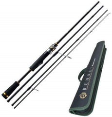 MajorCraft BIC-664MH Benkei spinning rod in action for bass fishing