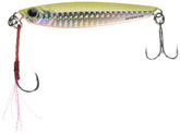 Major Craft Jigpara 40g Yellow Chart front view with long casting distance.