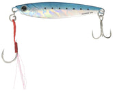 Majorcraft JPS-50001IWASHI Jigpara 50g front view for long casts.