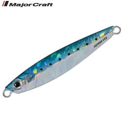 Majorcraft JPS-50001IWASHI Jigpara 50g side profile for water resistance reduction.