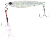 Major Craft Jigpara 40g enhances shore casting distance for long retrieves.