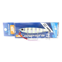 Major Craft Jigpara 50g JPS-50007ZEBRAGLOW sideview showing compact profile for shore casting.