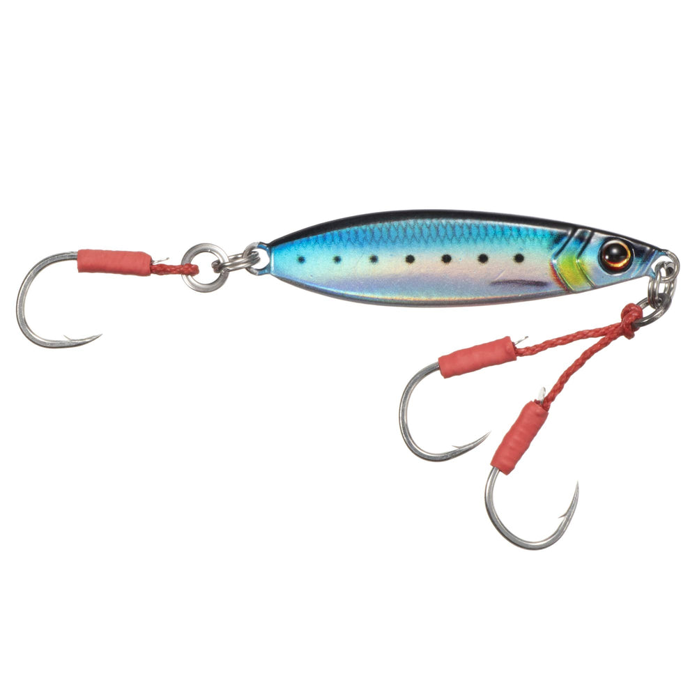 Major Craft JPSLOW-50L080LIVEIWASHIUV oval body close-up for stable casting.