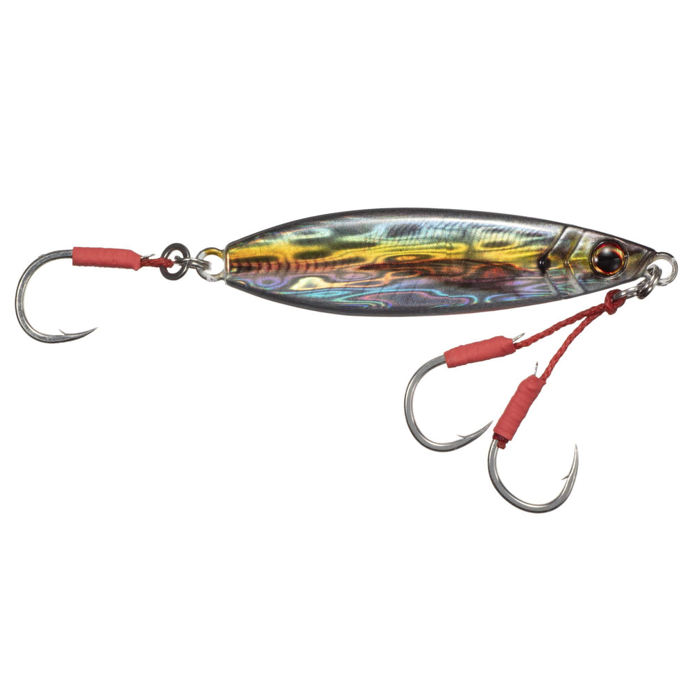 Major Craft JPSLOW oval body in action, showing high-pitch slash and slow fall.