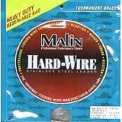 Malin LC6-42 stainless steel wire brown, nearly invisible underwater for discreet fishing leader use.