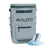 Malo'o Pro Adventure Backpack Cooler with icecell insulation keeps drinks cold all day