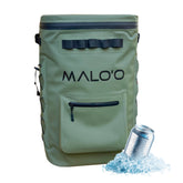 Malo'o Pro Adventure Backpack Cooler with IceCell insulation keeps drinks cold during long hikes