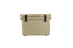 Mammoth Ranger 25 cooler lid-open view highlights secure, easy access cooling