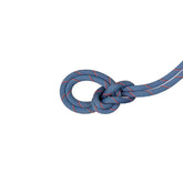 Mammut 10.2 Crag Classic rope coiled, ready for transport and gym use.