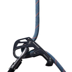 Mammut 10.2 Crag Classic rope set up for top rope, versatile for sport and traditional routes.