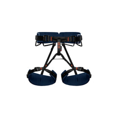 Mammut 4 Slide harness highlights adjustable leg loops for diverse gear layers