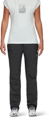 Mammut Alto Light HS Pant Women’s Black, side zipper leg for easy layering