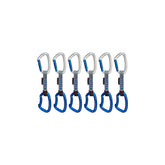 Mammut Crag Keylock Indicator quickdraws assembled for easy clipping