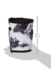 Mammut Gym Print Chalk Bag Alpine AOP with brush holder for quick tool access