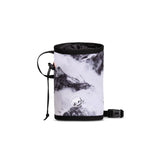Mammut Gym Print Chalk Bag Alpine AOP with a secure pocket for your phone during climbs