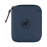 Mammut Seon Zip Wallet water-repellent exterior protects cards on the go.
