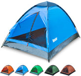 Mansader small 2-person tent exterior shows compact dome for easy camping setup