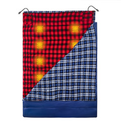 Mantuole heated sleeping bag liner inside highlighting snug interior