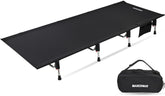 Marchway camping cot compact folded bag demonstrates ultralight portability for travel.