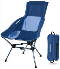 MARCHWAY high-back chair with head support delivers extended outdoor comfort.
