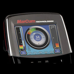 MarCum Snow Shield on LX-9 protects sonar readings in harsh weather