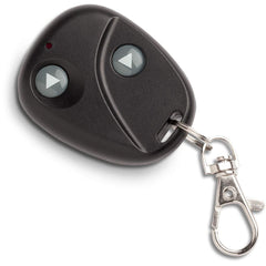 MarCum Wireless Camera Panner remote fob front view for easy under-ice scanning.