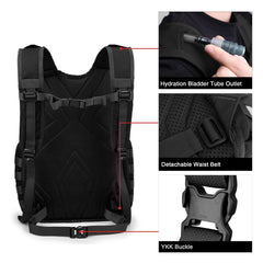 Mardingtop 25L tactical backpack MOLLE detail for modular gear attachments.