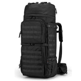 Mardingtop 75L MOLLE hiking backpack front view shows rugged build for multi-day trips