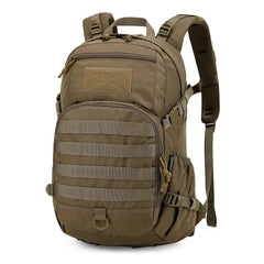 Mardingtop small tactical MOLLE backpack front view showing 25L capacity for daily adventures