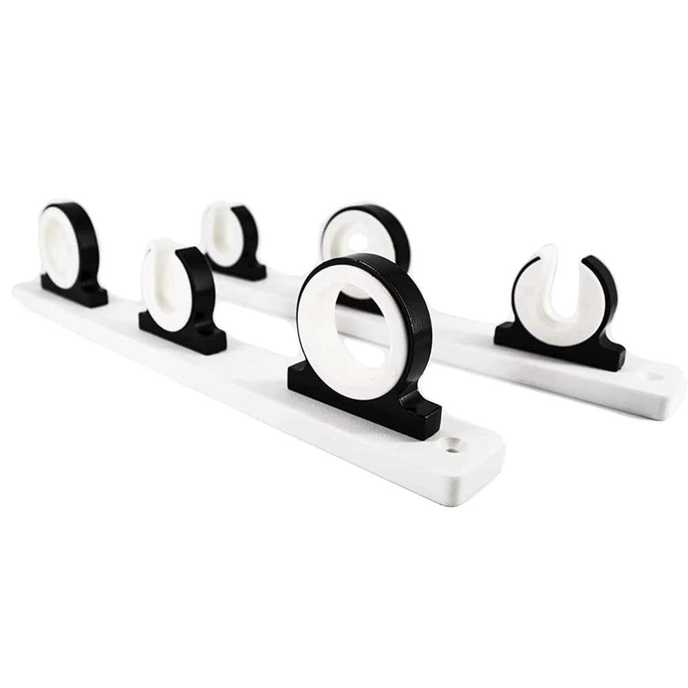 MARINE CITY 3-rod rack side view shows durable aluminum build for boat storage.