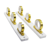 MARINE CITY 3-Rod Rack side view showing durable aluminum construction for boats and cars
